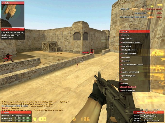 Fighter FX 7.2 hack for CS 1.6