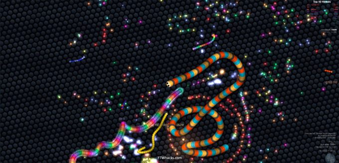 Slither.io mods, hacks, cheats, skins and extensions