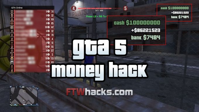 GTA 5 Online Money Hack  FTW Hacks