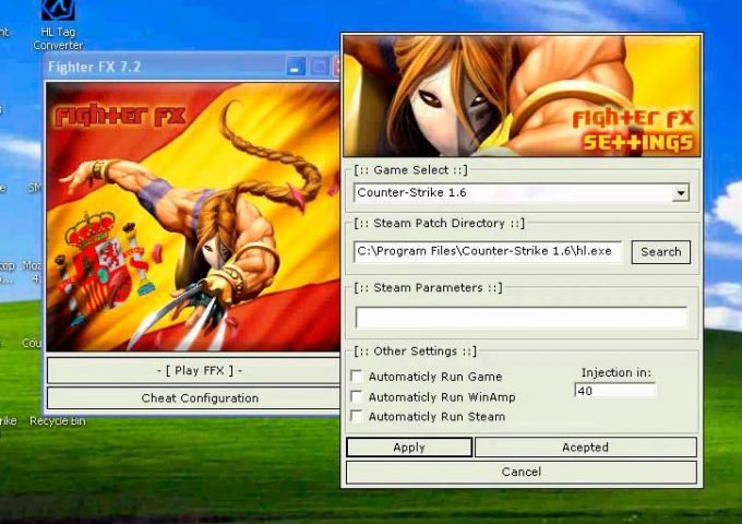 Fighter FX 7.2 hack for CS 1.6