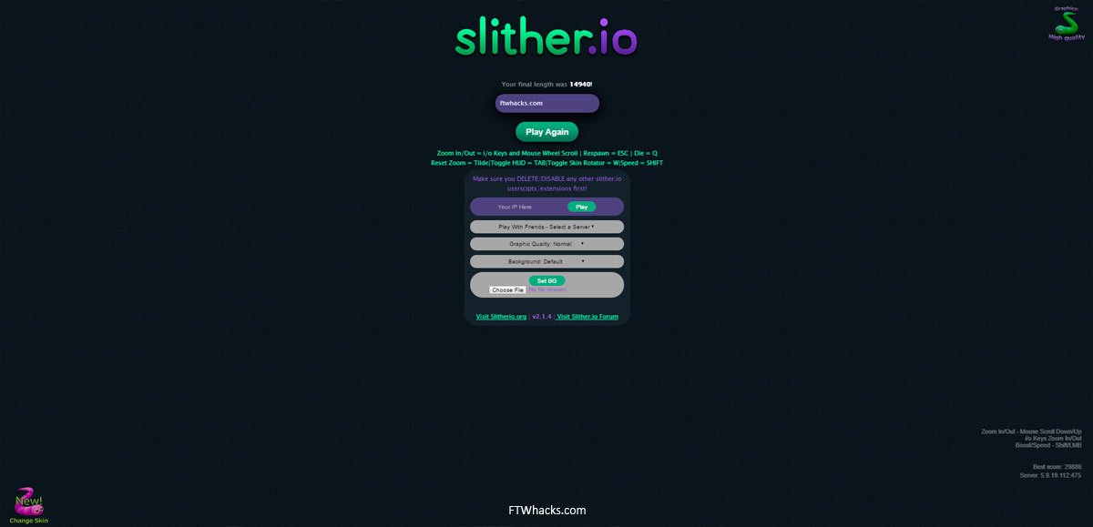 Download Slither.io Hack + Mods (Zoom hack + more) - 1200 x 579 jpeg 29kB