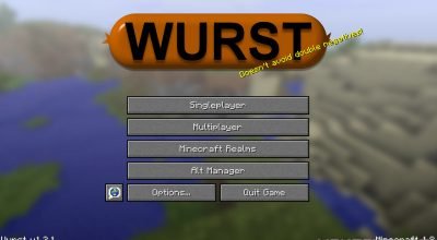 Wurst 1.9 Minecraft Hack